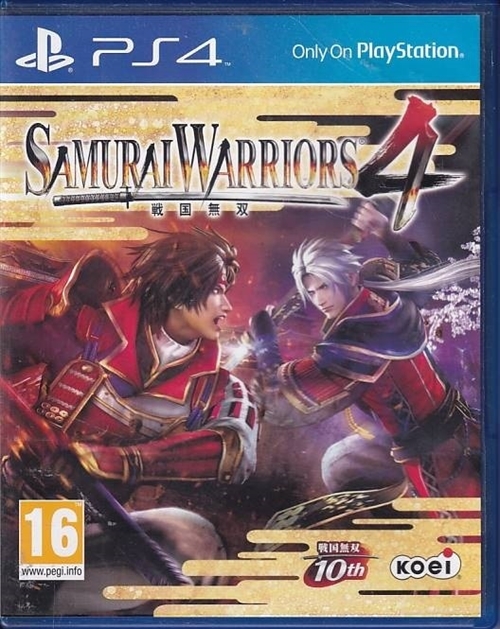 Samurai Warriors 4 - PS4 (A Grade) (Genbrug)